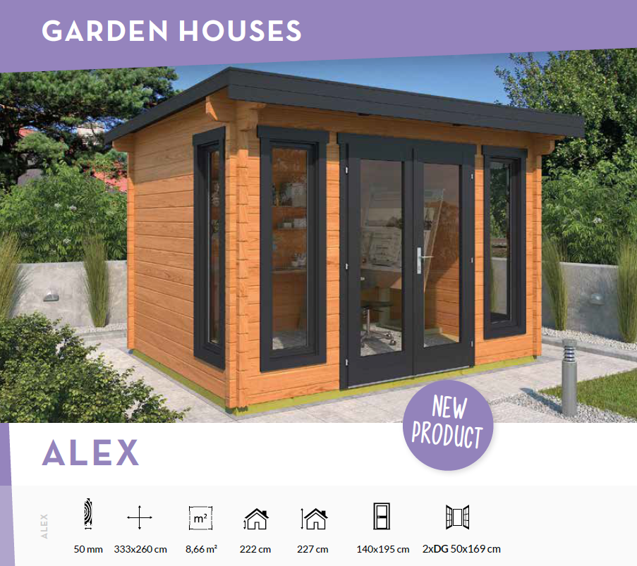 Cabana de Madeira Alex